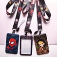 thumbnail image 2 of 1pc Cartoon-Themed ID Badge Holder with Keychain - Durable Plastic, Perfect for Everyday Office Use, 2 of 5