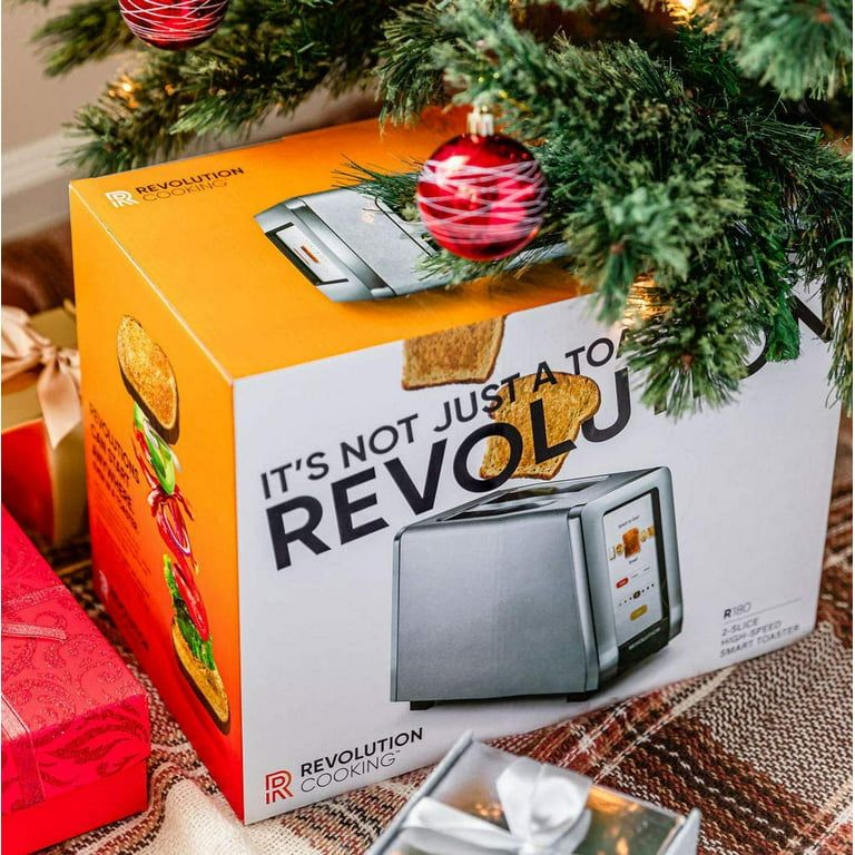 New Revolution Cooking R180 2-Slice Smart Toaster - Stainless Steel  313023742711