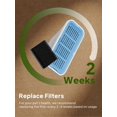 thumbnail image 2 of Filtros y Esponjas de Repuesto para Fuente de Agua para Gatos 309A 309B 309C, 2 of 5
