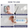 thumbnail image 5 of Double Sided Tape Heavy Duty 10FT Nano Tape Mounting Tape Strong Adhesive Strips Sticky Multipurpose Removable Transparent for Paste Items, Household (2 PCS)$$Office, 5 of 6