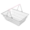 thumbnail image 4 of Panier de Rangement Panier de Courses de Supermarché Panier de Rangement à Main pour la Maison, 4 of 6