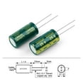 thumbnail image 3 of 50-100Pcs Aluminum Electrolytic Capacitor High Frequency Low ESR 25V 47UF 100UF 220UF 330UF 470UF 680UF 1000UF 2200UF
--------
,Long Lasting, 3 of 6