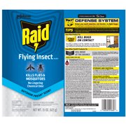 Raid Flying Insect Killer 7, Insecticide Spray for Wasps, Mosquitos, and More, 15 oz