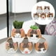thumbnail image 3 of 5pcs Mini gato de cerámica en forma de decoración florero macetas macetas suculentas, 3 of 7