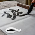 thumbnail image 4 of Unique Bargains Ink Dish Plate for Chinese Calligraphy, 20 Pcs Plastic Ink Holder, White, 4 of 5