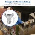 thumbnail image 2 of Air Hose Fitting Replacement Chicago Air Fitting 1/2, 2 of 5