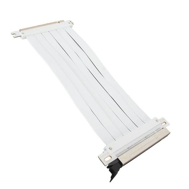 Cable Elevador Extensor PCIE 3.0 X16 Propiedad De Alto Blindaje Tarjeta Gráfica De Extensión Flexible, Fácil Instalación. Adecuado Para Montaje Vertical, Negro