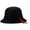 Black, variant on Women Wool Felt Church Cloche Cap Bucket Hat Bowler Hats with Leaves Band