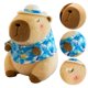 thumbnail image 4 of Kawaii Capybara Toy Plush Juguete 30 Cm La Sala Del (traje Baño) Azul, 4 of 9