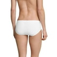 thumbnail image 5 of SCHIESSER panty para damas, paquete de 3 - Algodón invisible, sin costuras, paquete de ventajas Negro/Negro/Blanco XL (X-Large), 5 of 5