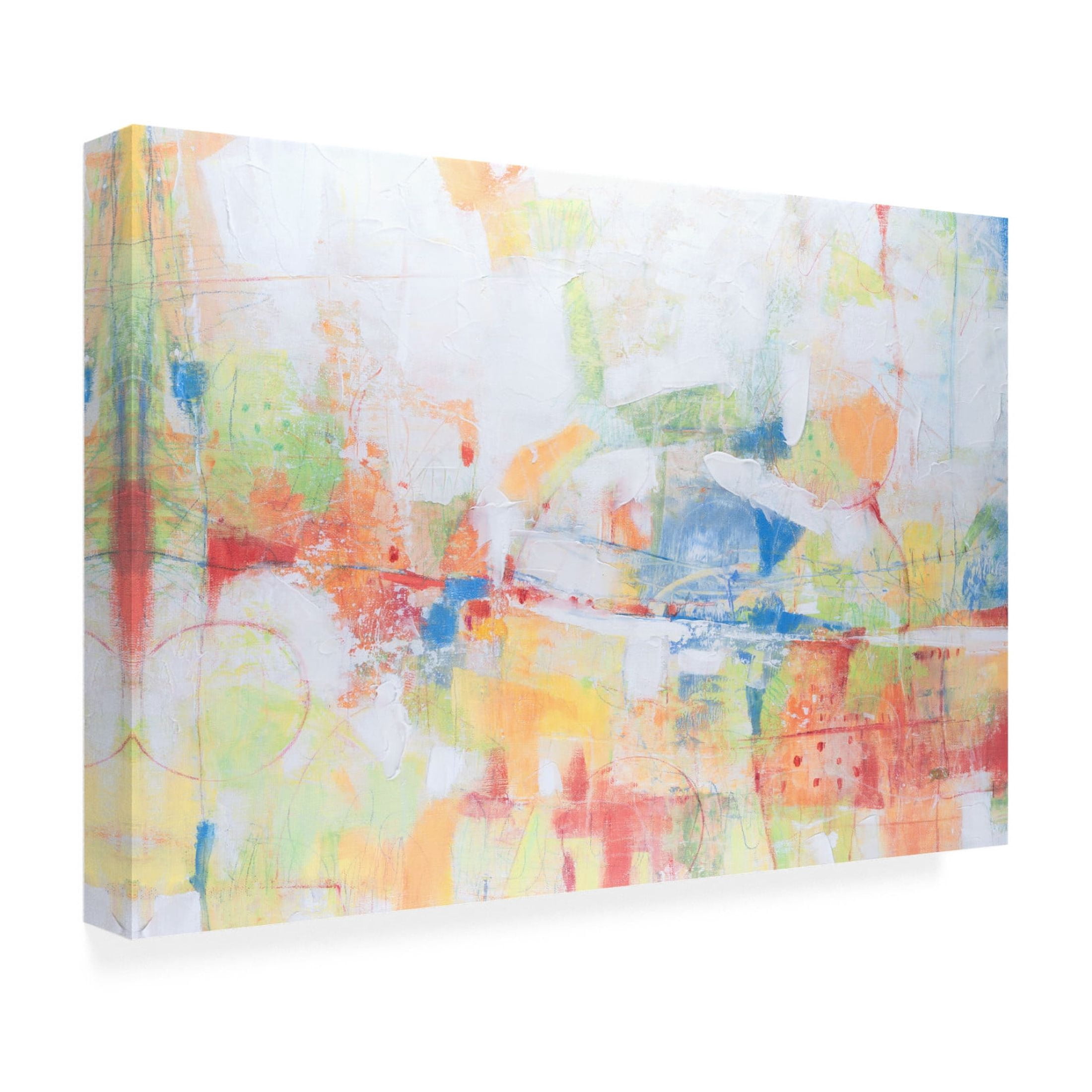Canvas Wall Art - Tim OToole 'Lost and Found I' Wall Art for Living Room, Bedroom, or Office Décor by Trademark Fine Art - 24 x 16 Inches