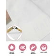 thumbnail image 6 of Easter Eggs Kitchen Dish Towels for Drying Dishes Set of 4, Rabbit Spring Botanical Wildflowers Bunny Orange Waffle Weave Microfiber Hand Tea Bathroom Towels Quick Dry & Absorbent Towel 15.7x23.6, 6 of 7