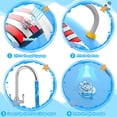 thumbnail image 3 of Kiddie Pool for Toddlers, Splash Pad for Kids Ages 4-8, 68" Inflatable 3-in-1 Swimming Pool for Kids, Backyard and Outside Sprinkler Play Mat Wading Pool for 3 4 5 6 Year Old, 3 of 8