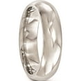 thumbnail image 4 of Titanium Edward Mirell Domed 6mm Polished Band (Size 9.5) Made In United States emr151-6mm-9.5, 4 of 5