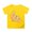 A-Yellow, variant on Hihipz Toddler Girls Easter T-Shirt Unisex Solid Color T Shirt Easter Round Neck Petal Sleeve Tee Tops,Sizes 3-4T