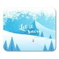 thumbnail image 1 of NUDECOR Winter Mountain Landscape Scenery Walking Santa Claus His Full Mousepad Mouse Pad Mouse Mat 9x10 inch, 1 of 1