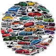thumbnail image 2 of Paquete de 100 calcomanías JDM JAMW Pegatinas de vinilo impermeables para coches y portátiles, 2 of 5