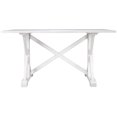 thumbnail image 4 of Table à Manger Style Ferme en Blanc, 4 of 10