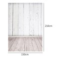 thumbnail image 3 of 5ftx7ft Vinyl WHITE Wood Photography Background Screen Backdrop for Studio Photo Props, 3 of 5