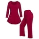 thumbnail image 1 of Conjunto Camiseta Pijama de Talla Extra con Mangas Cortas Rosegal Pijamas y Batas Tallas Grandes, 1 of 5