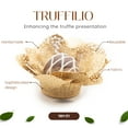 thumbnail image 2 of Tazas de trufa de tela hechas a mano | Forros de trufa | Envoltorios de trufa | Fominhas | tazas de dulces para chocolate | Forminhas de Brigadeiro | Forros de caramelo - Paquete de 20 - Truffilio (Te, 2 of 5