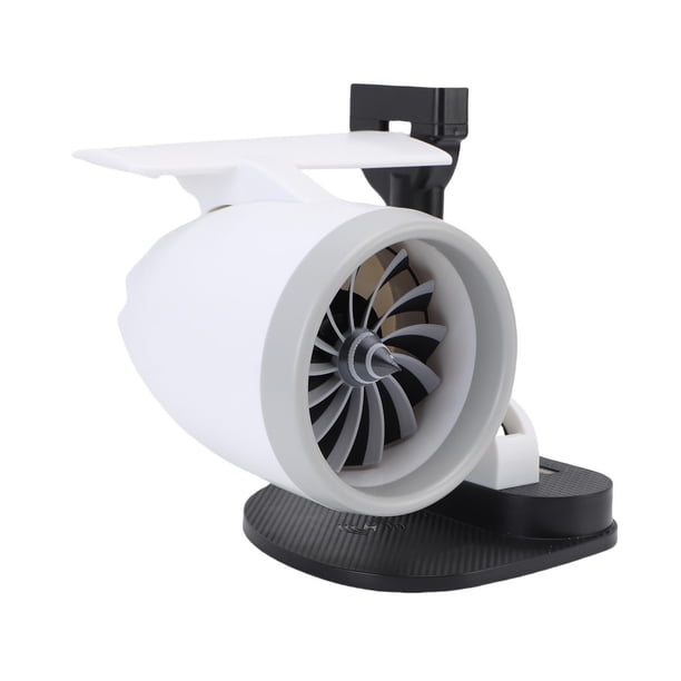 Ventilador Turbo De Escritorio, 3 En 1, Velocidad Ajustable De 4000 Rpm, Ventilador De Chorro Creativo De Escritorio Con Humidificador Y Luces Traseras, Ventiladores