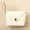 White, variant on Christmas Savings Clearance 2023! Makaron Purse Solid Candy Color Buckle Student Handbag