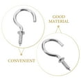 thumbnail image 3 of SHISUYAN 100Pcs Ceiling Planter Hooks Wall Mount Plants Hooks Multi-function Plants Hooks Screw-In Ceiling Hooks Planter Hooks Wall Mount Hangers Plant Hooks Hanging Plants Hangers, 3 of 8
