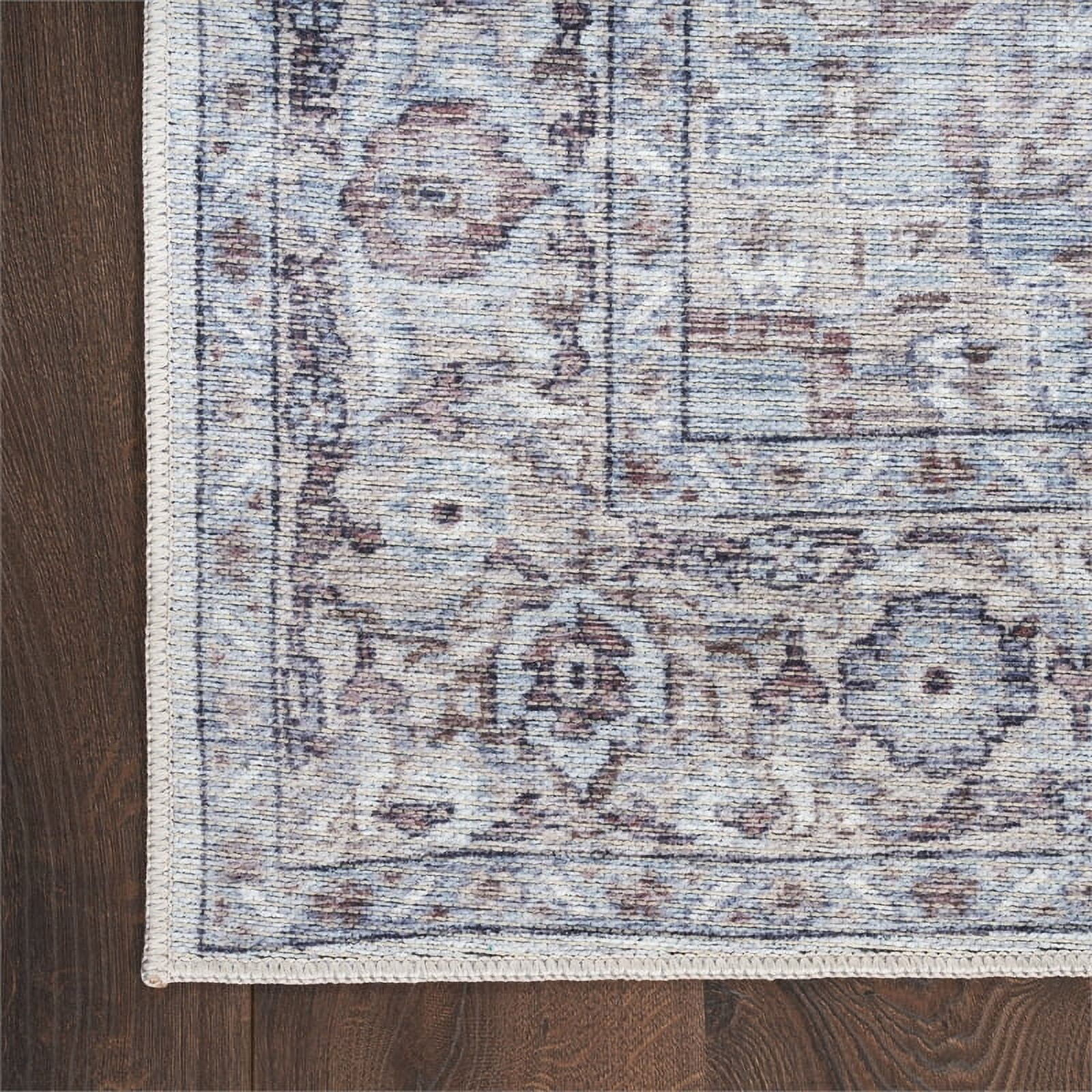 Nourison Home Machine Washable Series 1 Persian Ivory Beige 4' x 6' Area Rug (4x6)