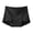 Black, variant on Jamicy Women's Underwear Valentine's Day Gift Solid Color Boy Shorts Panties Ladies Cotton Underwear High Waisted Underpants