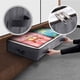 thumbnail image 4 of Bolsa de almacenamiento bajo la cama Grandes 39,37x19,69x5,9 pulgadas | Asas reforzadas | Caja de cama gris no tejida con ventana transparente | Organizador de ropa resistente y resistente a, 4 of 6