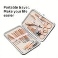 thumbnail image 2 of 18-in-1 Professional Stainless Steel Nail Clipper Pedicure& Manicure Set - All Purpose Set For Nails Daily And Salon !, 2 of 5