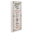 thumbnail image 4 of Stupell Industries Rustic Santa's Reindeer Holiday Painting White Framed Art Prints Wall Art, 10 x 24, 4 of 10