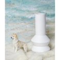 thumbnail image 5 of Petorama Handmade Husky Resin Statue 1-6 in Beige, 5 of 9