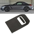 thumbnail image 5 of Car Soft Carbon Fiber Central Control Driver Left Storage Box Panel Cover Trim Stickers For- Z4 G29, 5 of 5