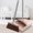 Khaki, variant on mtvxesu Broom, Retractable Long Handle Pan and Brooms Combo for Indoor Outdoor Brooms Dustpan Set for Kitchen Lobby Office Standing Dustpan with Cleaning Teeth Mop and Broom Holder Wall Mount
