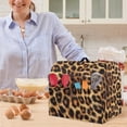 thumbnail image 2 of TSOVTHRID Leopard Fur Print Stand Mixer Cover Reusable Lightweight Coffee Maker Cover with Adjustable Drawstring Kitchen Appliance Dust Cover Compatible with 4.5-5 Quart Stand Mixer,S, 2 of 7