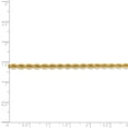 thumbnail image 4 of 14K Yellow Gold 3mm Handmade Regular Rope Chain Bracelet 7 IN, 4 of 6