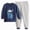 boy outfits-Dark Blue, variant on TOWED22 Toddler Boys Casual Fall 2Pcs Set Long Sleeve Print Pattern Pullover Tee Elastic Waist Joggers Soft Warm Outfits Clothes(Blue,18-24 M)