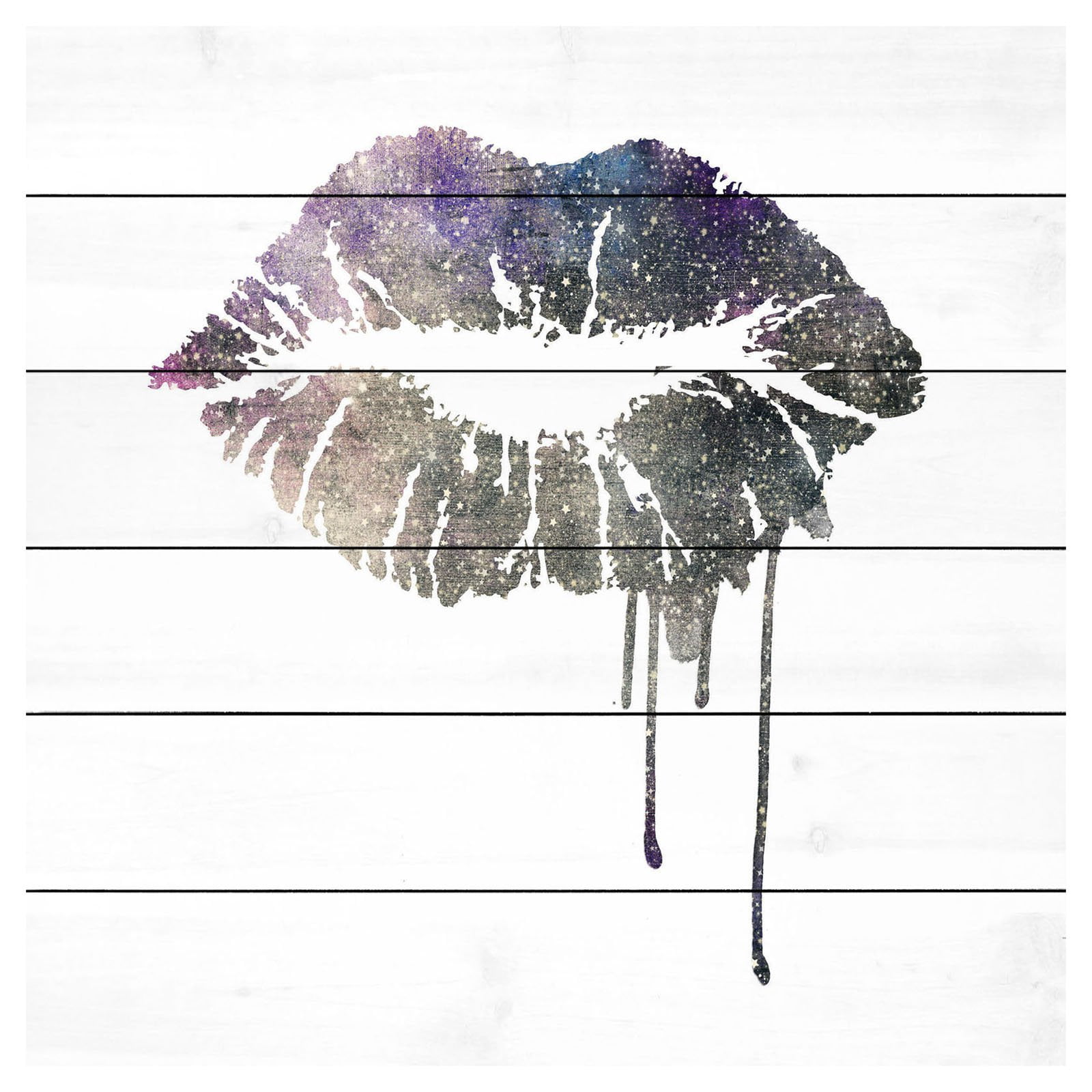 Marmont Hill Lips Dripping Wall Art