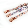 thumbnail image 6 of Dog Bow Tie Collar Floral Pattern Detachable Bowtie  with Safety Metal Buckle Adjustable Collar for Small, Medium & Large Dogs, Cats, 6 of 7