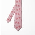 thumbnail image 2 of Men's Tie, Romantic Roses Leaves Sketch, 3.7", Pastel Pink and Rose, by Ambesonne, 2 of 4