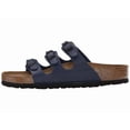 thumbnail image 2 of Birkenstock Florida Birkoflor Soft Footbed Sandals Blue, 2 of 6