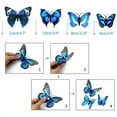 thumbnail image 5 of 12PCS PVC 3D Butterfly Wall Stickers Cute Butterflies DIY Art Decals Crafts for Bedroom Living Room Home Decoration, 5 of 5