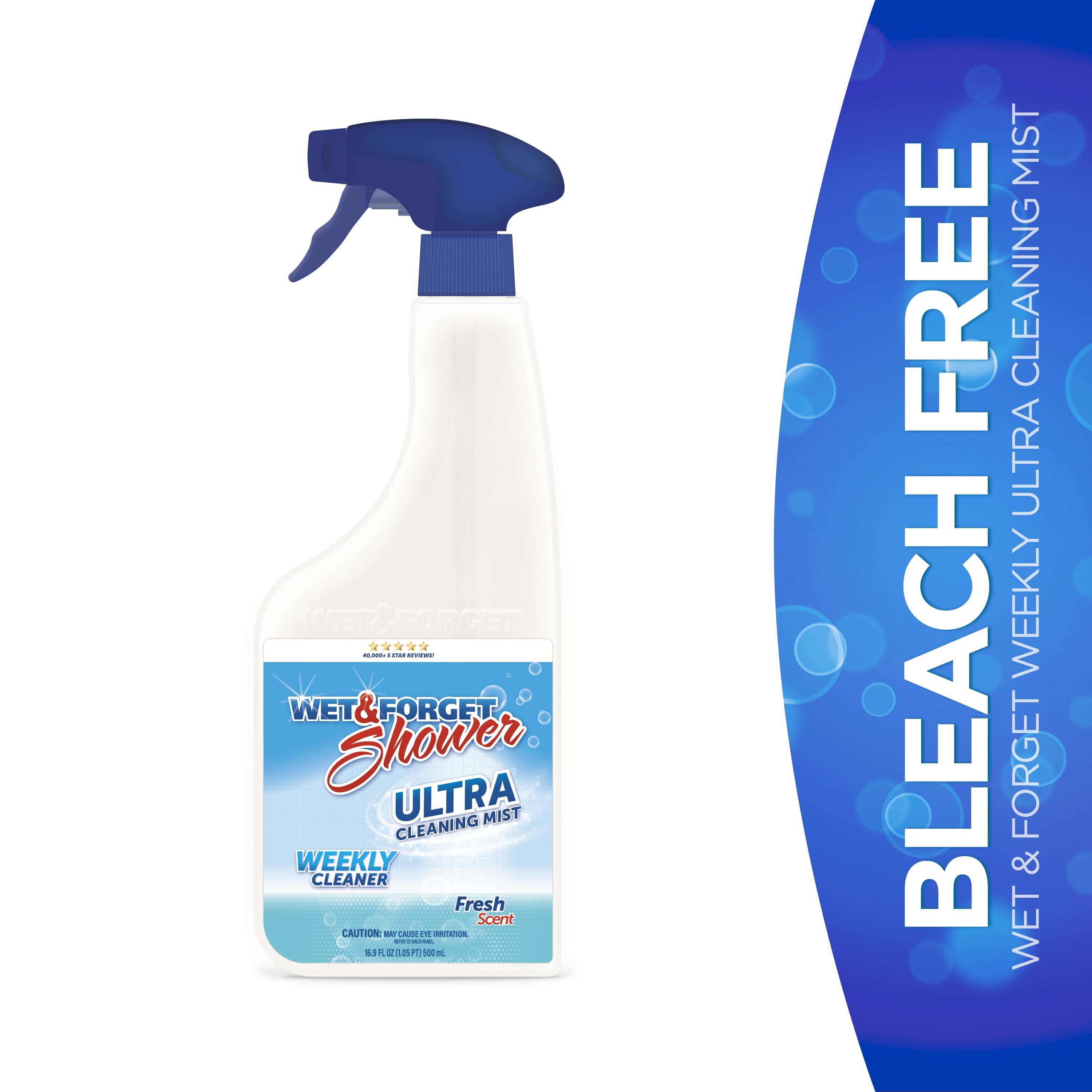 (2 pack) Wet & Forget Shower Cleaner, Fresh Scent, 16.9 fl oz Spray