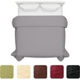 Lavish Home Lightweight Solid Color King Size Soft Bed Quilt