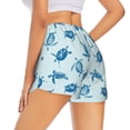 thumbnail image 3 of Haiem Turtle Women's 2 in 1 Running Shorts - Lightweight Athletic Workout Gym Yoga Breathable Sports Shorts Liner with Phone Pockets-XX-Large, 3 of 9