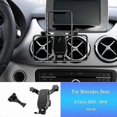 thumbnail image 1 of Car Mobile Phone Holder for Mercedes Benz W246 W242 B Class Smartphone Mount Car Styling Bracket GPS Stand Rotatable Support, 1 of 5