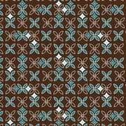 Gabrielle Turquoise Stars Fabric, per Yard