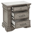 thumbnail image 3 of Pulaski Madison Ridge 3 Drawer Nightstand in Heritage Taupe, 3 of 10